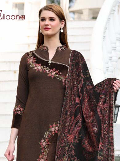 DIFFERENT CONCEPT EMBODIERY KURTI WITH IMPORTED VELVET DUPATTA RS-7001