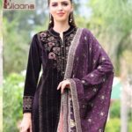 FRONT FULLY HEAVY SEQUENCE WORK WITH SHADED DUPATTA LS-3009