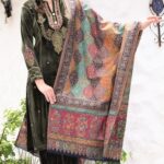 MULTI DUPATTA WITH ANTIQUE EMBODIERY KURTI SET LS-3011