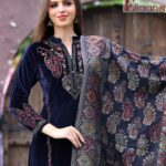 PERFECT NECKLINE MULTY WORK WITH PAISLEY DUPATTA SET LS-3002