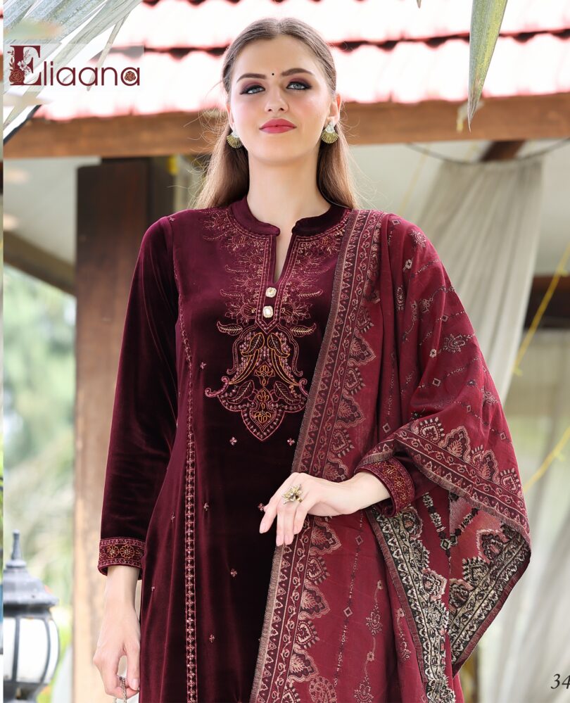 Black Kurta Set  -- luxury series LS-3003